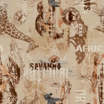 ВЕЛЮР AFRICA - обивочная ткань для мягкой мебели